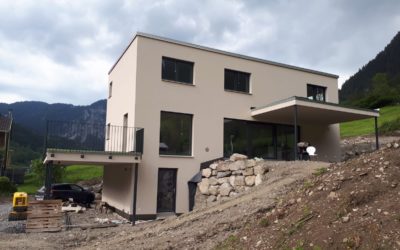 Fertigstellung in Brand