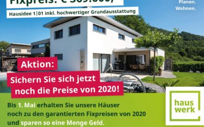 Aktion bis 1. Mai
