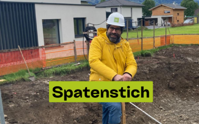 Spatenstich in Bludesch