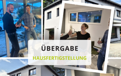 Hausfertigstellung in Mäder